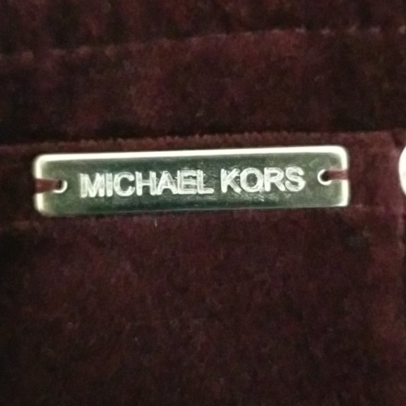 Michael Kors Straight Velour Pants - Picture 7 of 13